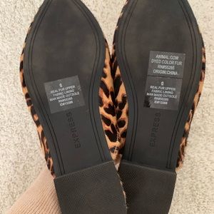 Express Shoes - Express leopard mules Express Shoes - Express leopard mules